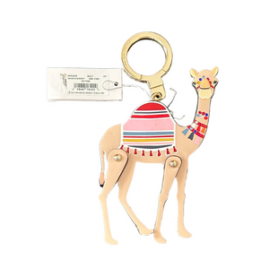 Kate Spade Spice Things Up Camel Keychain NWT WORU0230